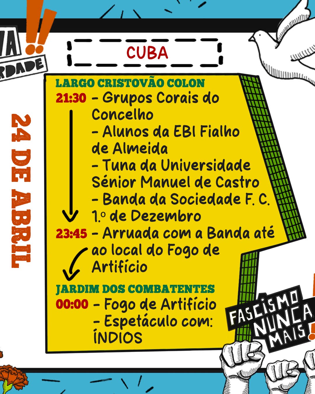 Comemorações do 25 de Abril